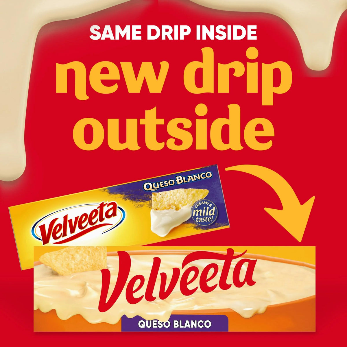 Salutem Vita - Queso Blanco Melting Cheese Dip Sauce, 16 oz, Gift Set - Pack of 4
