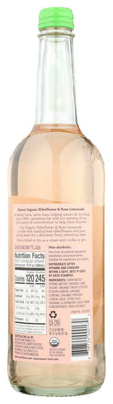 Belvoir Organic Elderflower Rose Lemonade, 25.4 FZ