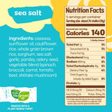 From the Ground up Sea Salt Cauliflower Stalks, 4 OZ