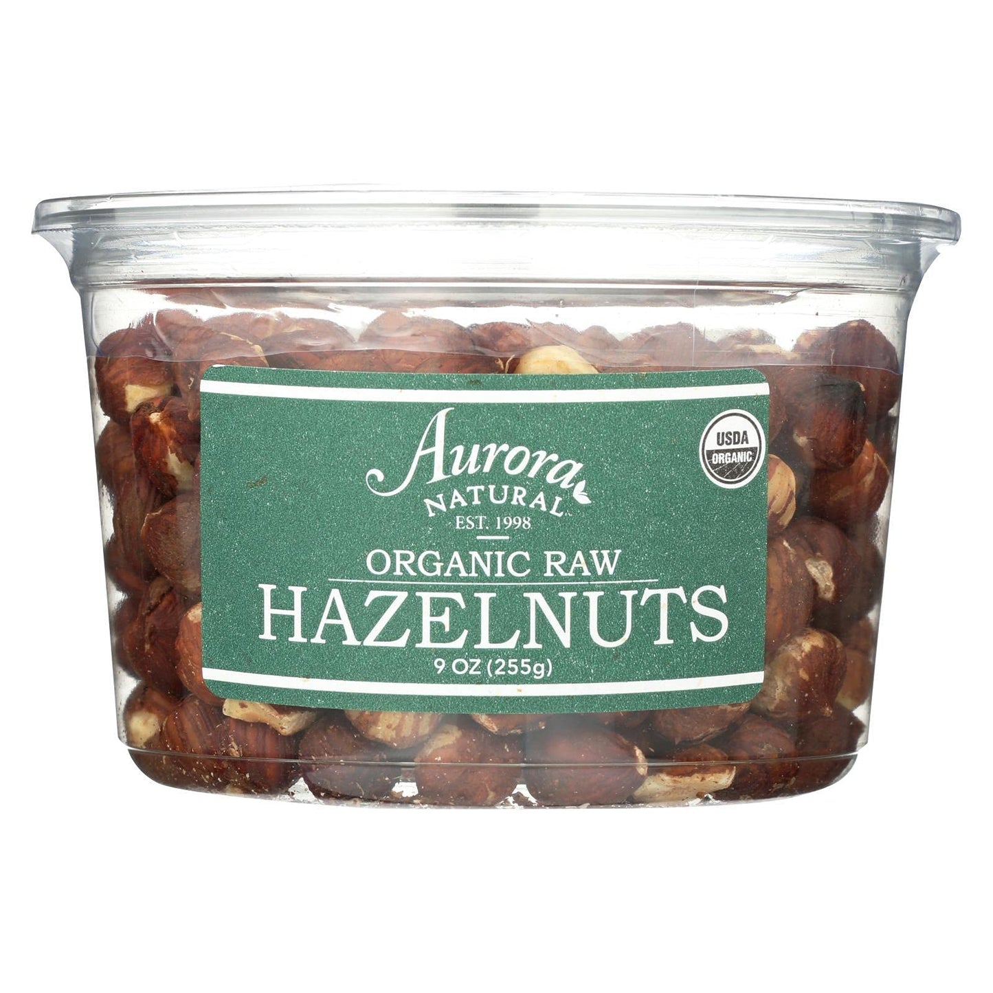 Aurora Products Organic Hazelnuts, 9 Ounce