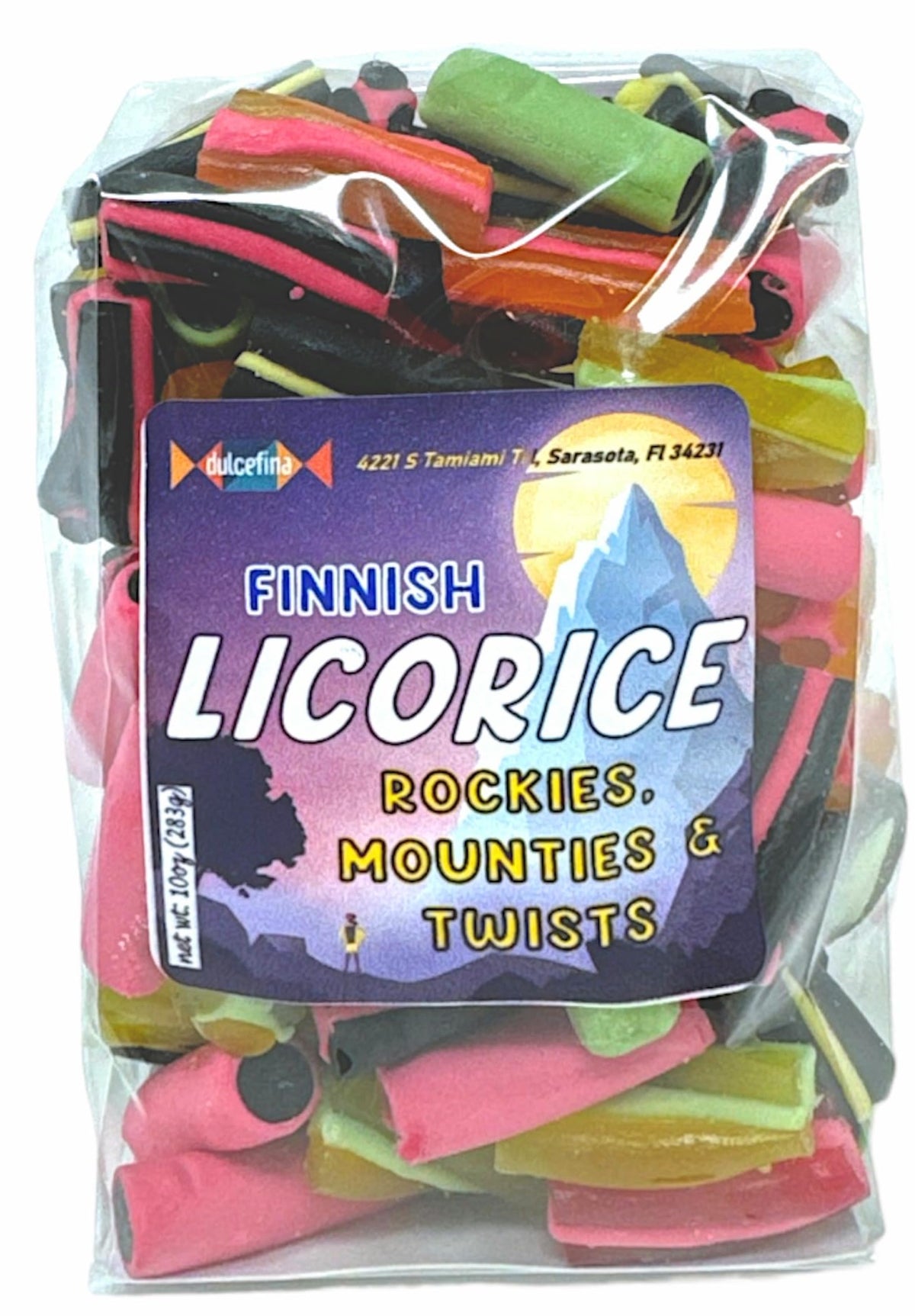 Fruity Finnish Licorice Bites - Total wt. 30(Oz), Include: 3 pck of Fruity Finnish Licorice Mix,