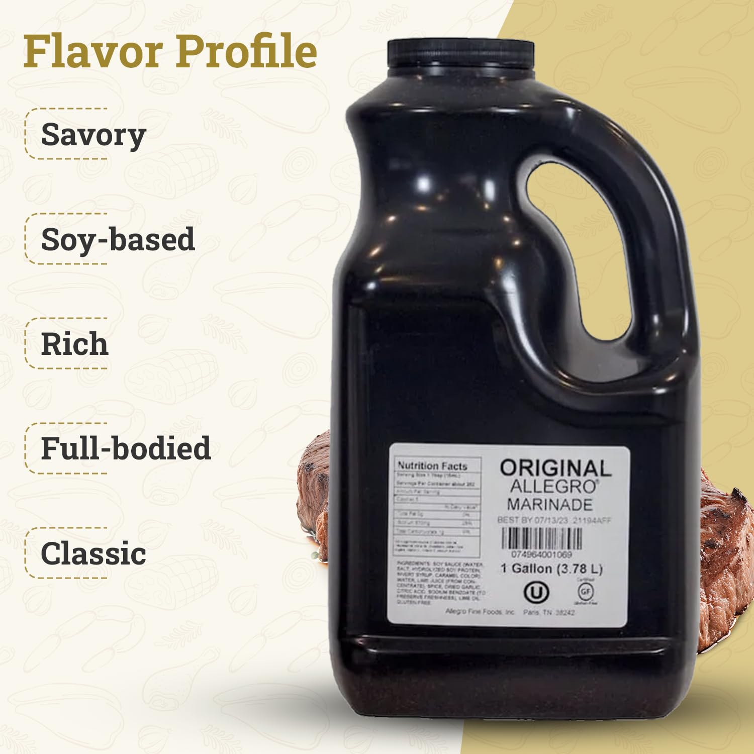 ALLEGRO - The Marinate Everything Marinades | Perfect Marinades for Meat & Veggies | Marinade for Grilling, Roasting & Cooking | Kosher & Gluten Free