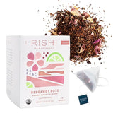 Rishi Organic Bergamot Rose Tea Sachets, 15 CT