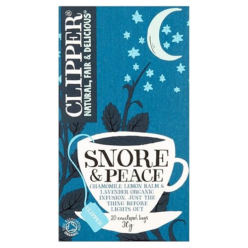 Clipper Tea Snore & Peace Org 1.06 OZ (Pack of 2)