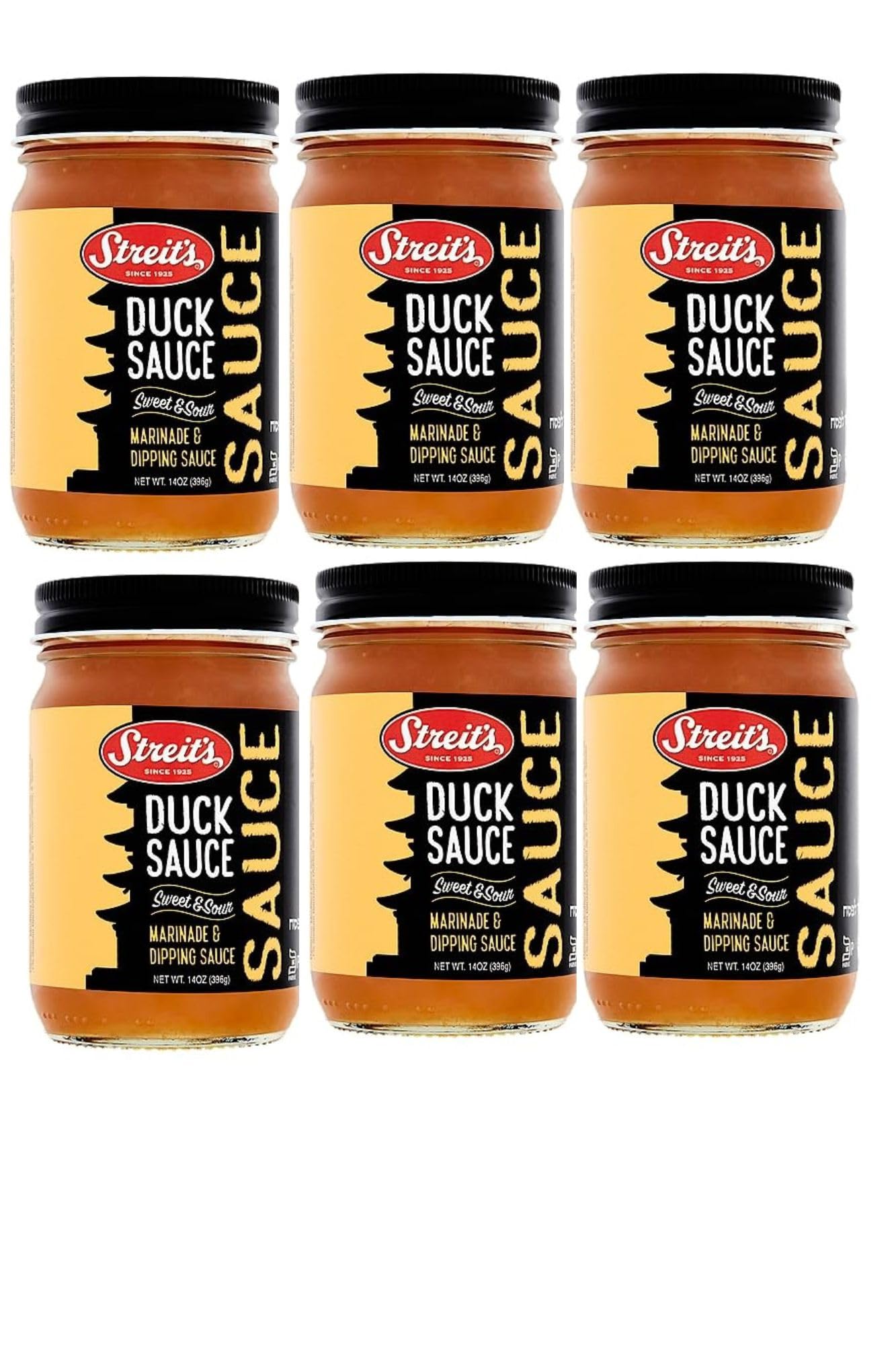 Streit's Sauce Duck sweet and sour - Kosher for Passover - 14 Oz (Case of 6)