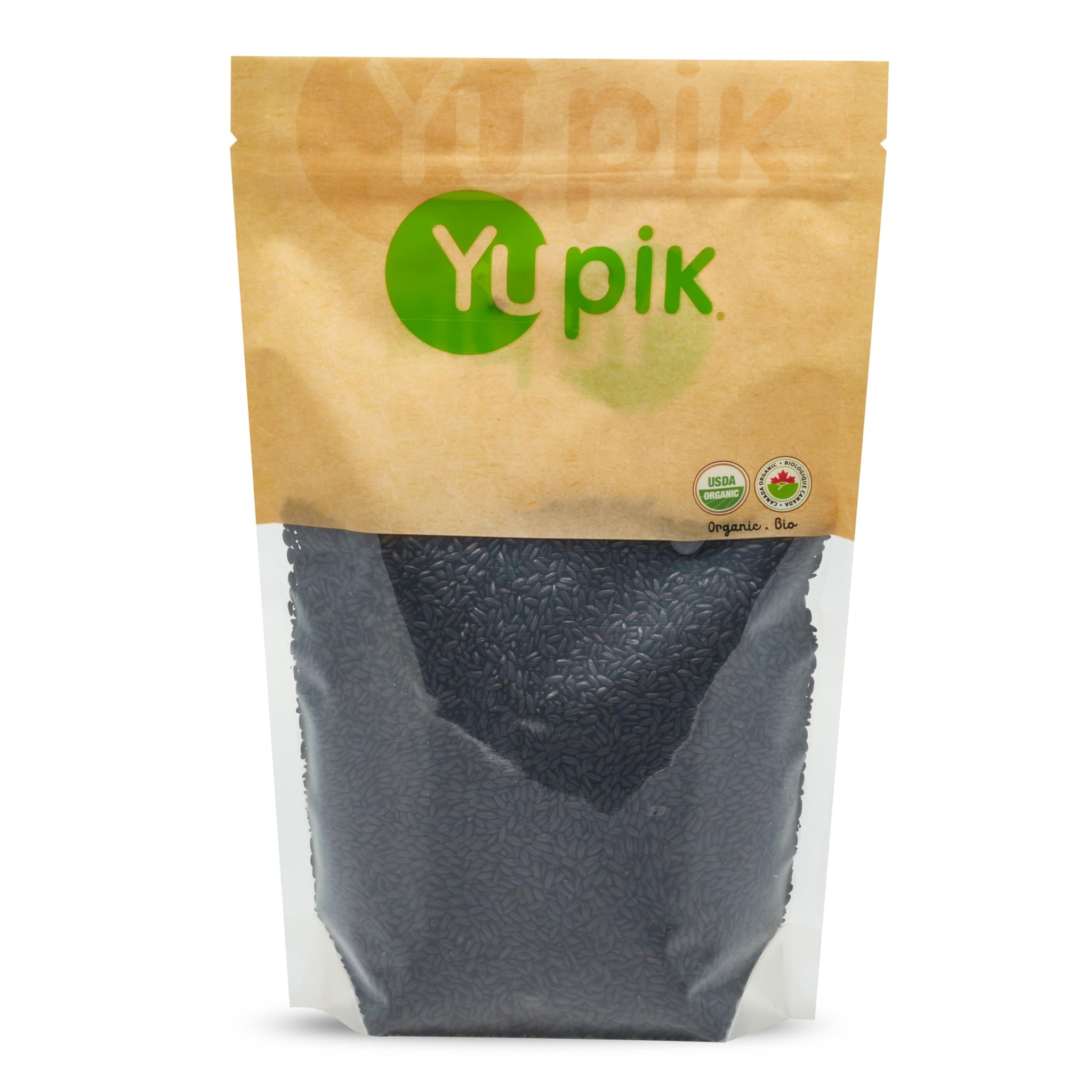 Yupik Organic Ancient Black Rice, 2.2 lb (35.2 oz), USDA certified, Kosher, Gluten-free, Whole Grain, Ideal for Cooking, Side Dishes, and Salads