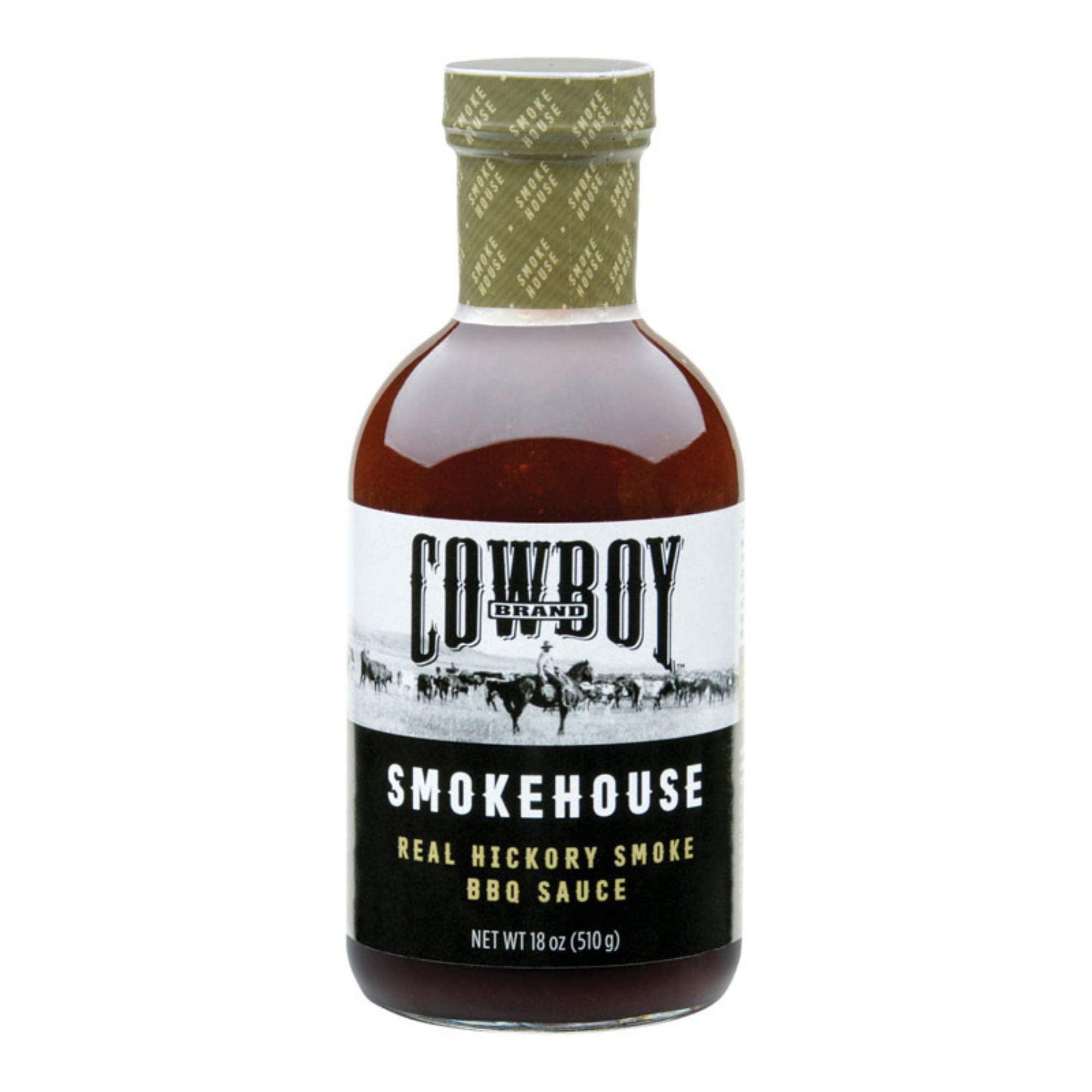 Duraflame 83602 Cowboy Brand Smokehouse Style Barbeque Sauce, 18 oz