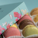 MARKY’S French Almond Macarons Gift Box - 12 Assorted Gourmet Macarons - Variety of Imported Flavors - Authentic French Cookies - Gift Basket