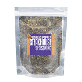 Essential Spice Garlic Pepper Steakhouse Seasoning - Bold, Savory Blend with Robust Garlic & Cracked Black Pepper - Perfect for Steaks, Burgers