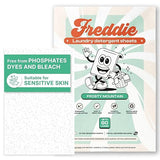 Freddie Laundry Detergent Sheets - Recyclable Packaging - No Mess Strips - 60 Loads - Crisp Frosty Mountain Scent