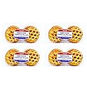 Holland Patisserie Mini Apple Pie Pastry Rounds - Flaky Dutch Apple Pastry with Real Apple Filling Ready to Serve Dessert, 6 Pieces per Pack (4 Pack)
