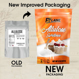 Allulose Sweetener 2 LBS - Pure Low Calorie Zero Net Carb Powder - Natural Keto Sugar Substitute With No Aftertaste - Perfect for Baking
