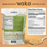 Waka Instant Green Tea Mix, Classic - 100% Tea Leaves, No Additives, Unsweetened Tea Powder for 50 Quarts or 200 Cups - Easy Quick Hot and Iced Teas