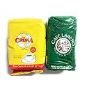 Puerto Rico Coffee Lovers - Value Pack 2 (Cafe Lareño & Cafe Crema) 8 oz Ground Coffee Bag (1 bag of each coffee)
