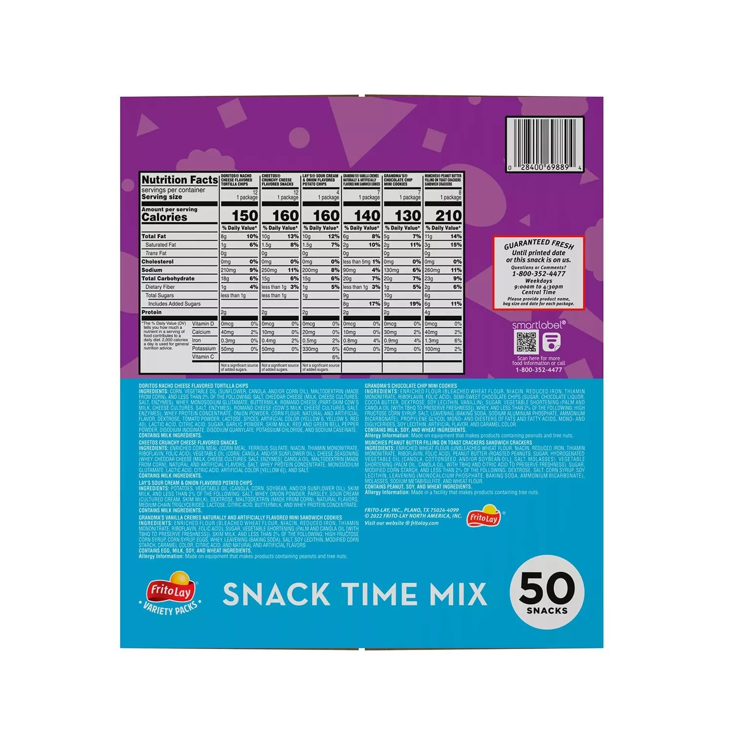 Frito-Lay Snack Time Mix (50 Count)