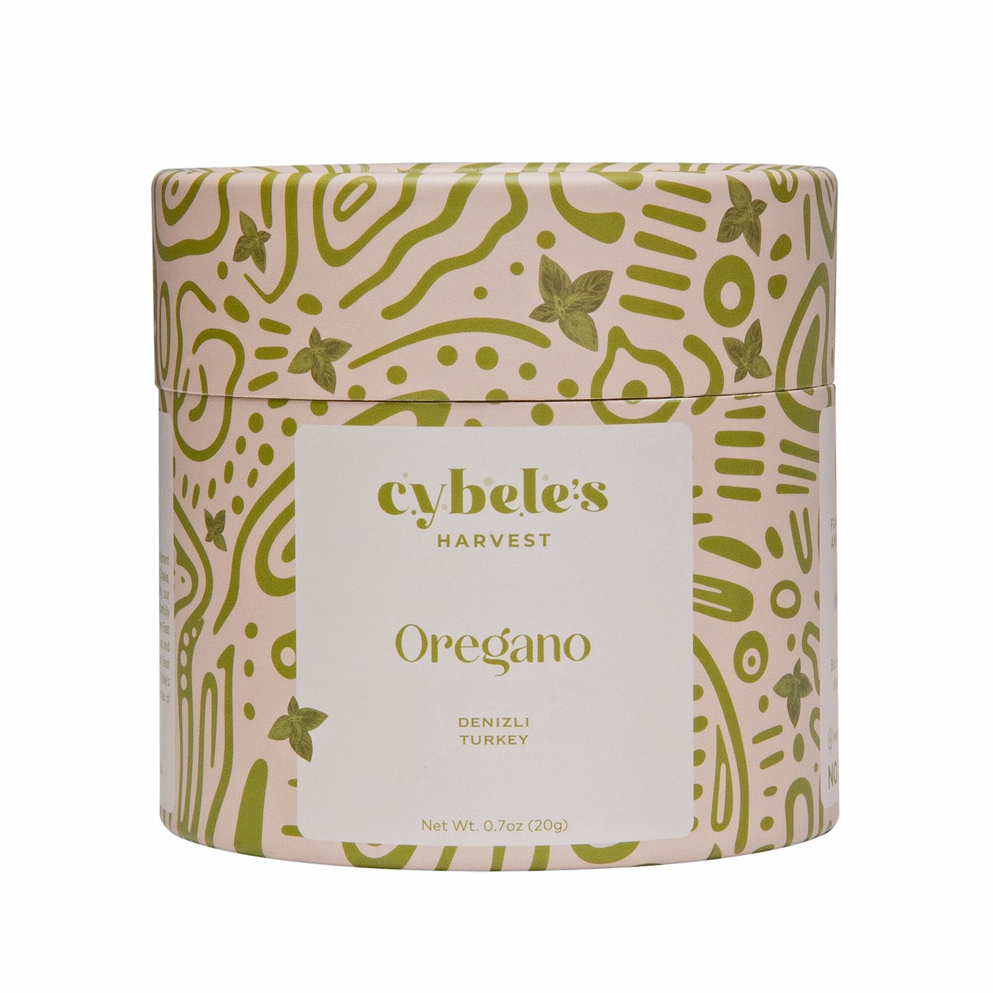 Cybele’s Harvest Dried Oregano 0.7oz, Turkish Mediterranean Oregano Herb for Pizza Pasta Sauces