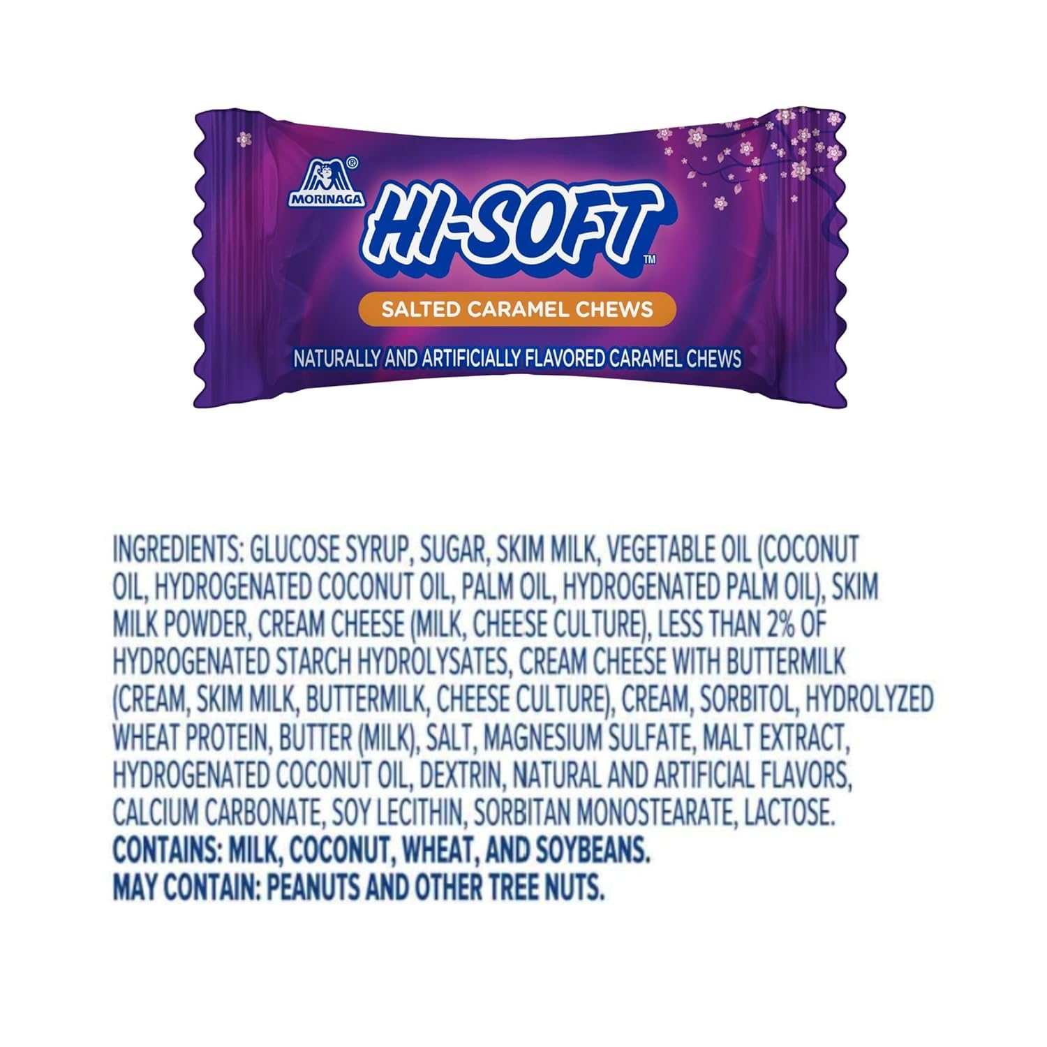 Hi-Soft Salted Caramel Chews Bag 3 oz