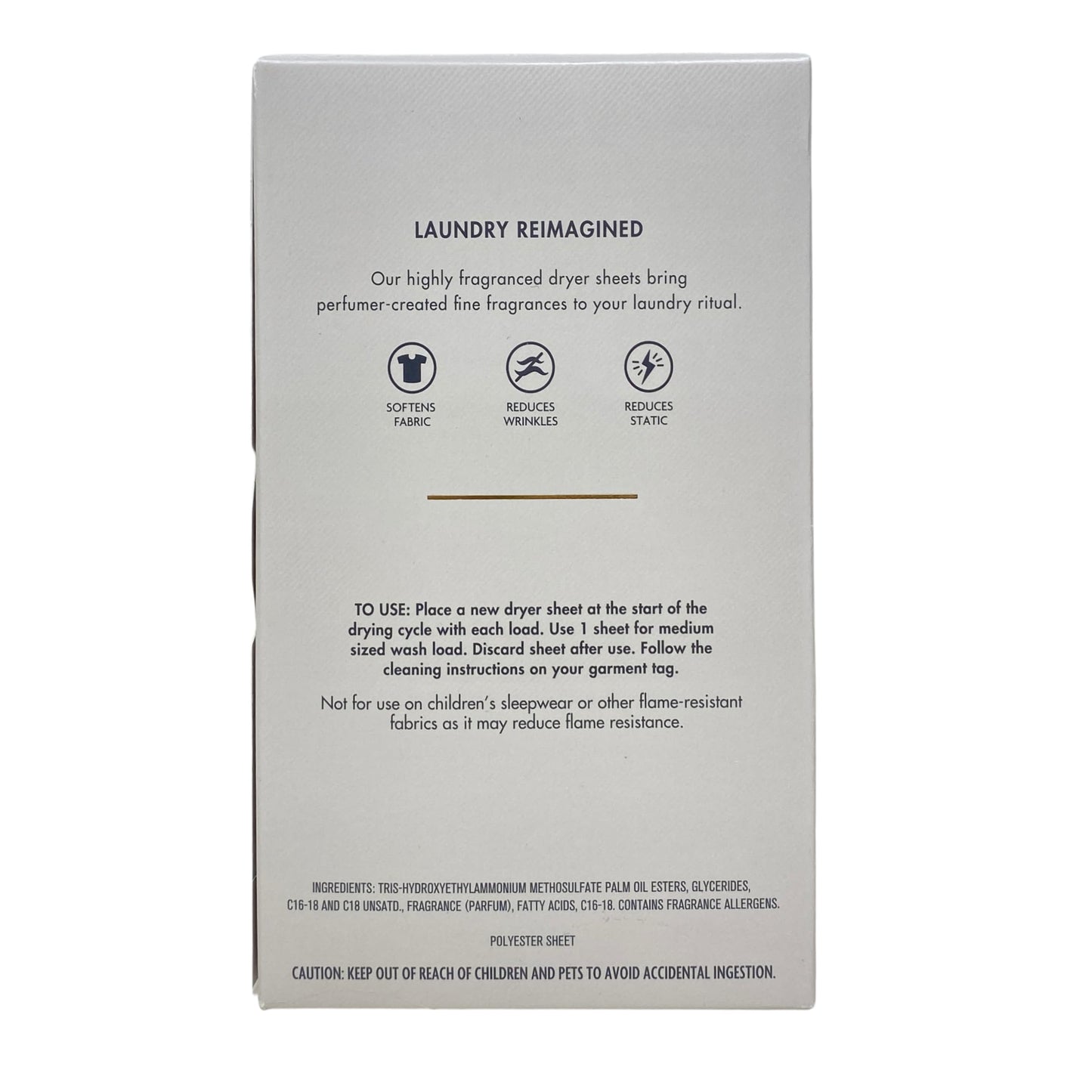 Bath & Body Works Coconut Linen Fabric Care Dryer Sheets - 2 Boxes (80 Sheets Total) - with a Peach Gardenia Sample Soap