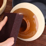 5 Pcs Cleaning Sponge Brush, Durable Thick Carborundum Washing Sponge Brush Household Cleaning Tools Kitchen Bathroom Supplies