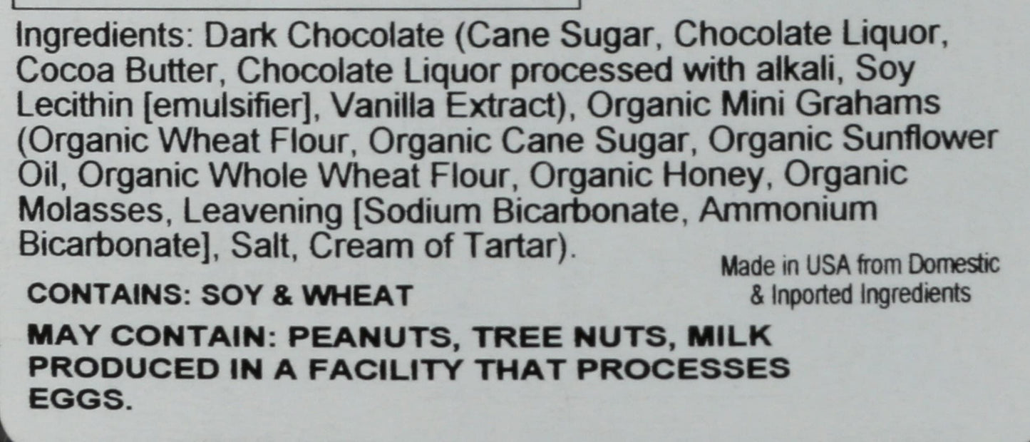 Nassau Candy, Dark Chocolate Mini Grahams, 11.5 Ounce