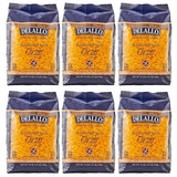 DeLallo Gluten Free Orzo Pasta, 12 oz Bag, (6 Pack), Made with Corn and Rice Flour, Handcrafted in Italy, Non-GMO, All Natural, Kosher