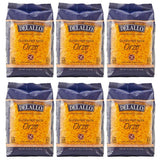 DeLallo Gluten Free Orzo Pasta, 12 oz Bag, (6 Pack), Made with Corn and Rice Flour, Handcrafted in Italy, Non-GMO, All Natural, Kosher