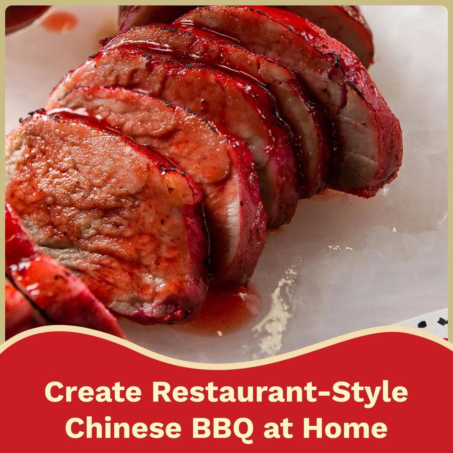 NOH Chinese Barbecue Char Siu Seasoning Mix, 48 oz Packet (Pack of 1) - Authentic Chinese Barbecue Seasoning for Restaurant-Style Classic Char Siu