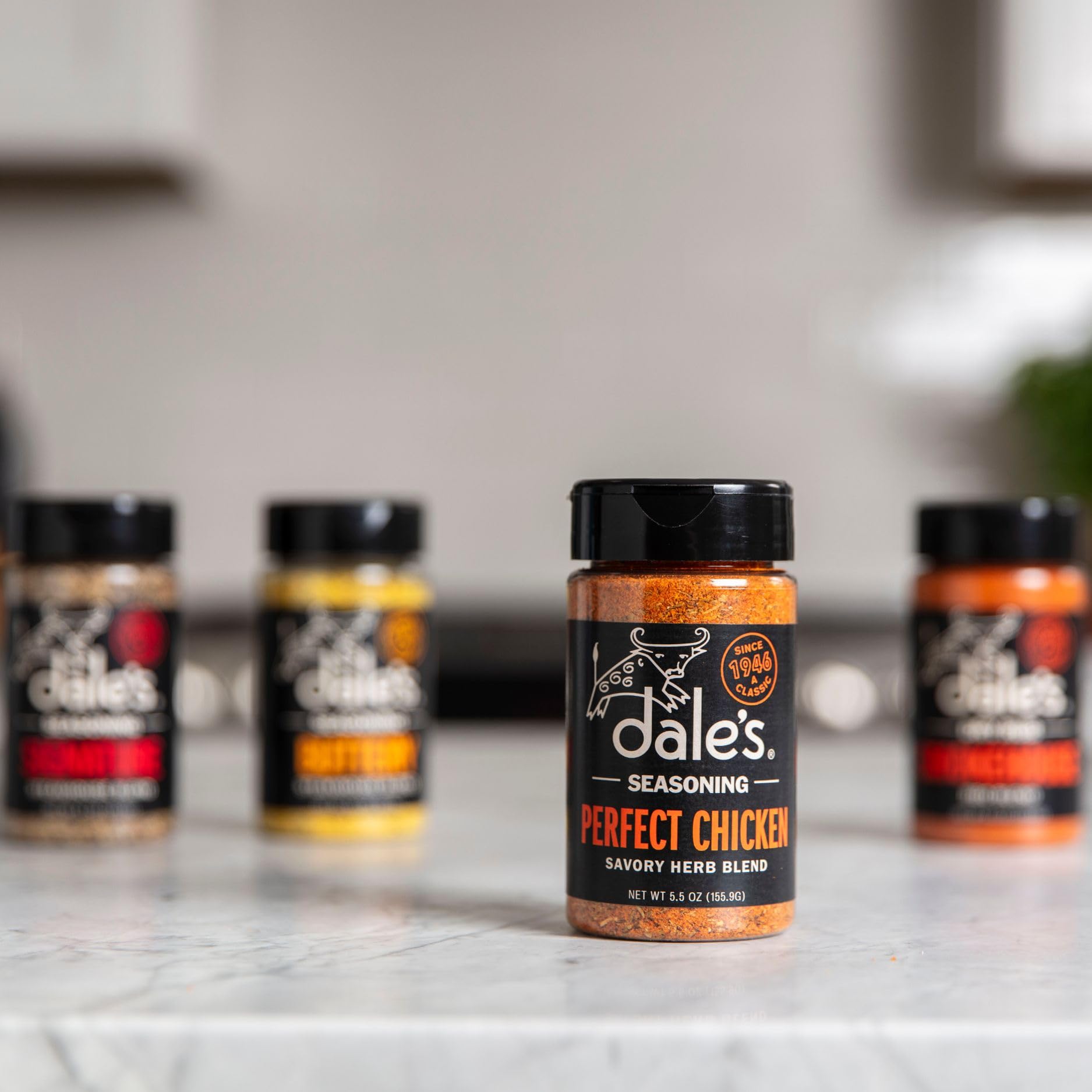 Dale’s Perfect Chicken Seasoning - Savory Herb Blend, 5.75 oz | Juicy, Flavor-Packed Chicken, Poultry & Veggies | Indoor & Outdoor Cooking Essential
