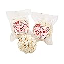 Fun Express Popcorn Balls Individual Bags 24 Pack - Gluten Free Nut Free Snacks for Kids School Classroom | Halloween Treats Party Favors Goodie Bag