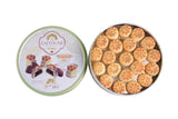 Zaitoune Maamoul Date Cookies - 9 oz - Authentic Middle Eastern Sweets | Arabic Cookies with Dates - Premium Dessert Gifts in Elegant Tin