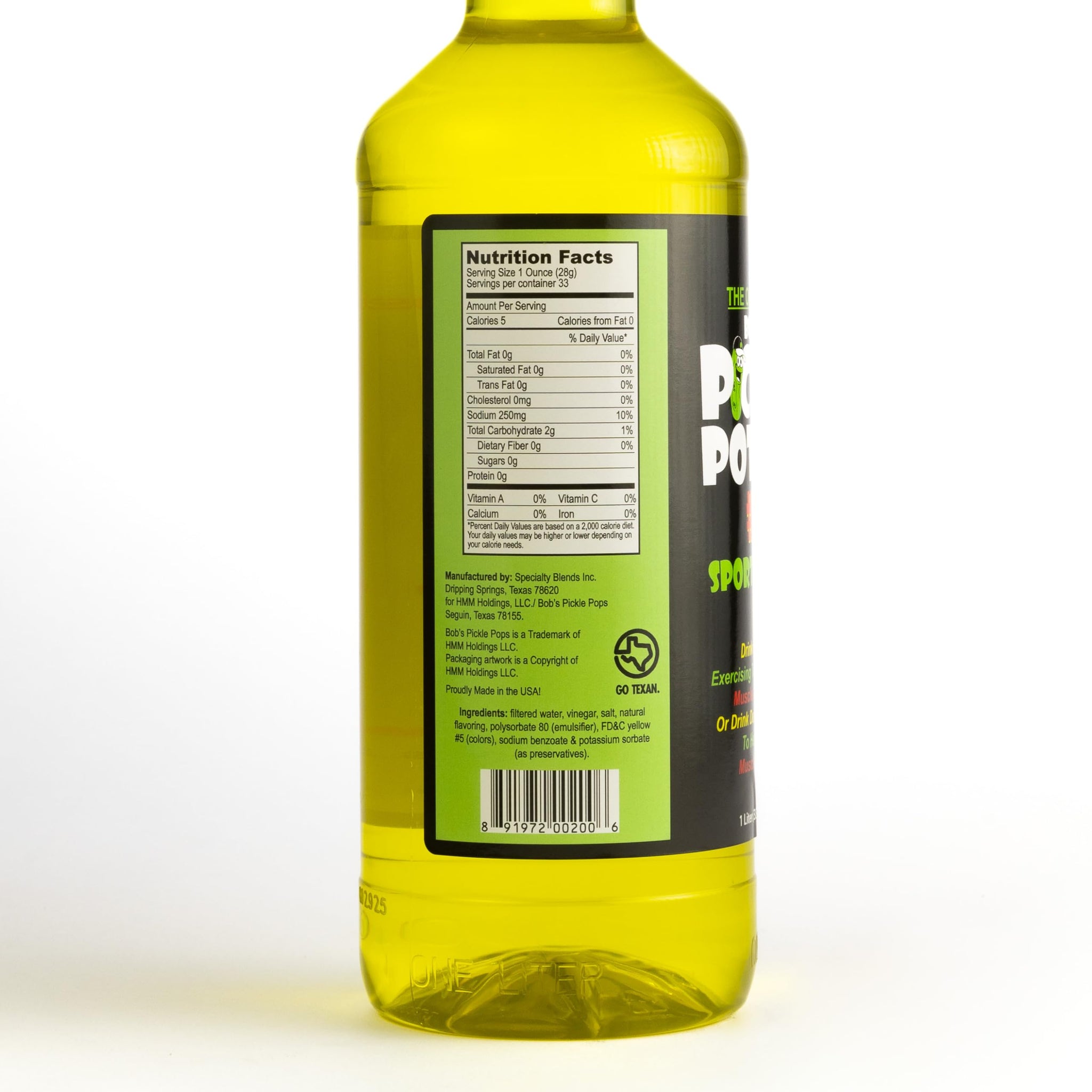 Bob's Pickle Potion #9 Dill Juice - Sports Drink (Liter)
