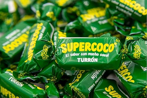 100 Turron Count Candies Bundle - INCLUDES 2 Bags of 50 Turrón Supercoco - Comes in a Despensa Colombiana Bundle - Great to Bring a Little Taste