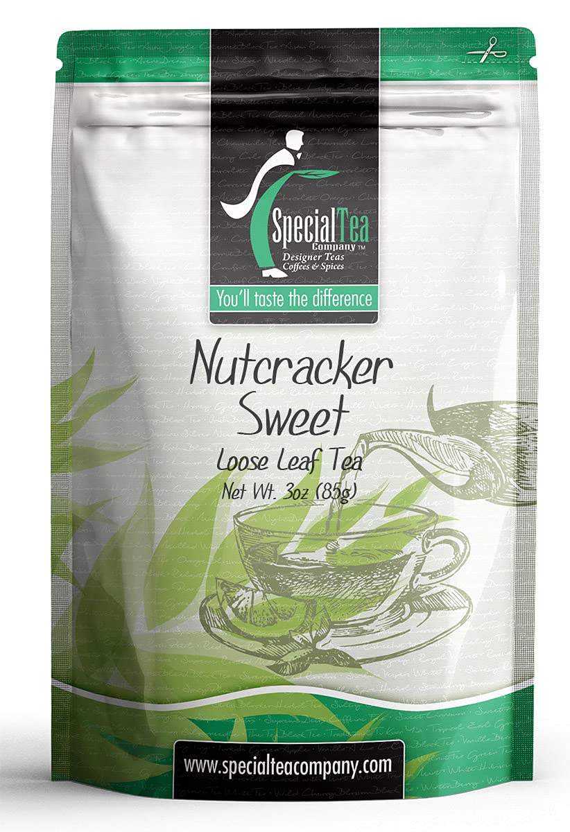 SpecialTea Company Nutcracker Sweet Black & Green Tea - 3 oz. Loose Leaf