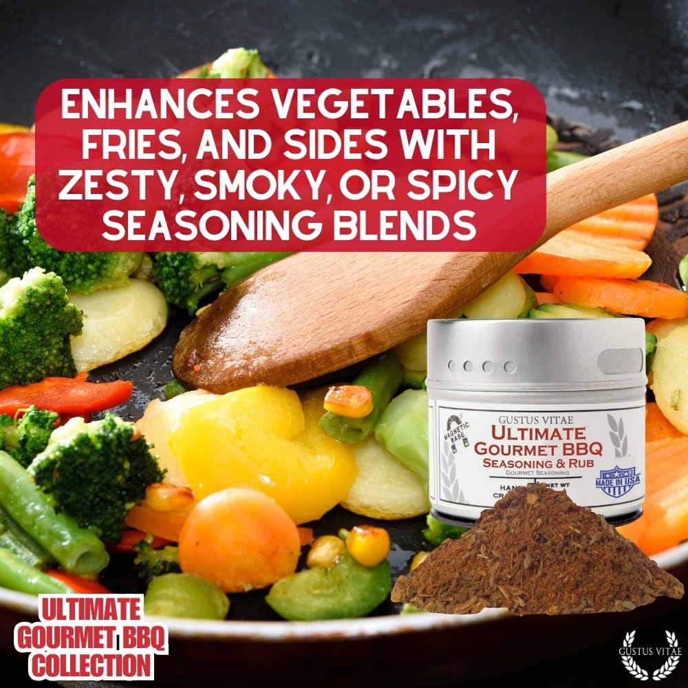 Gustus Vitae | Ultimate BBQ Seasoning Collection | All Natural Spice Blends