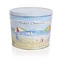 Fisher's Popcorn | Caramel Flavor | 2 Gallon Decorative Metal Tin
