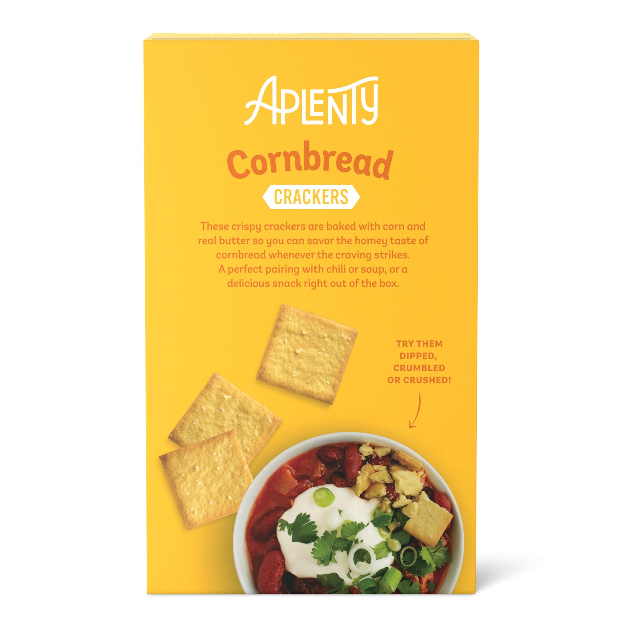 Aplenty, Cornbread Crackers, 4 oz