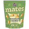 34 Degrees Rosemary and Garlic Cheese Crisps Mates, 3 OZ