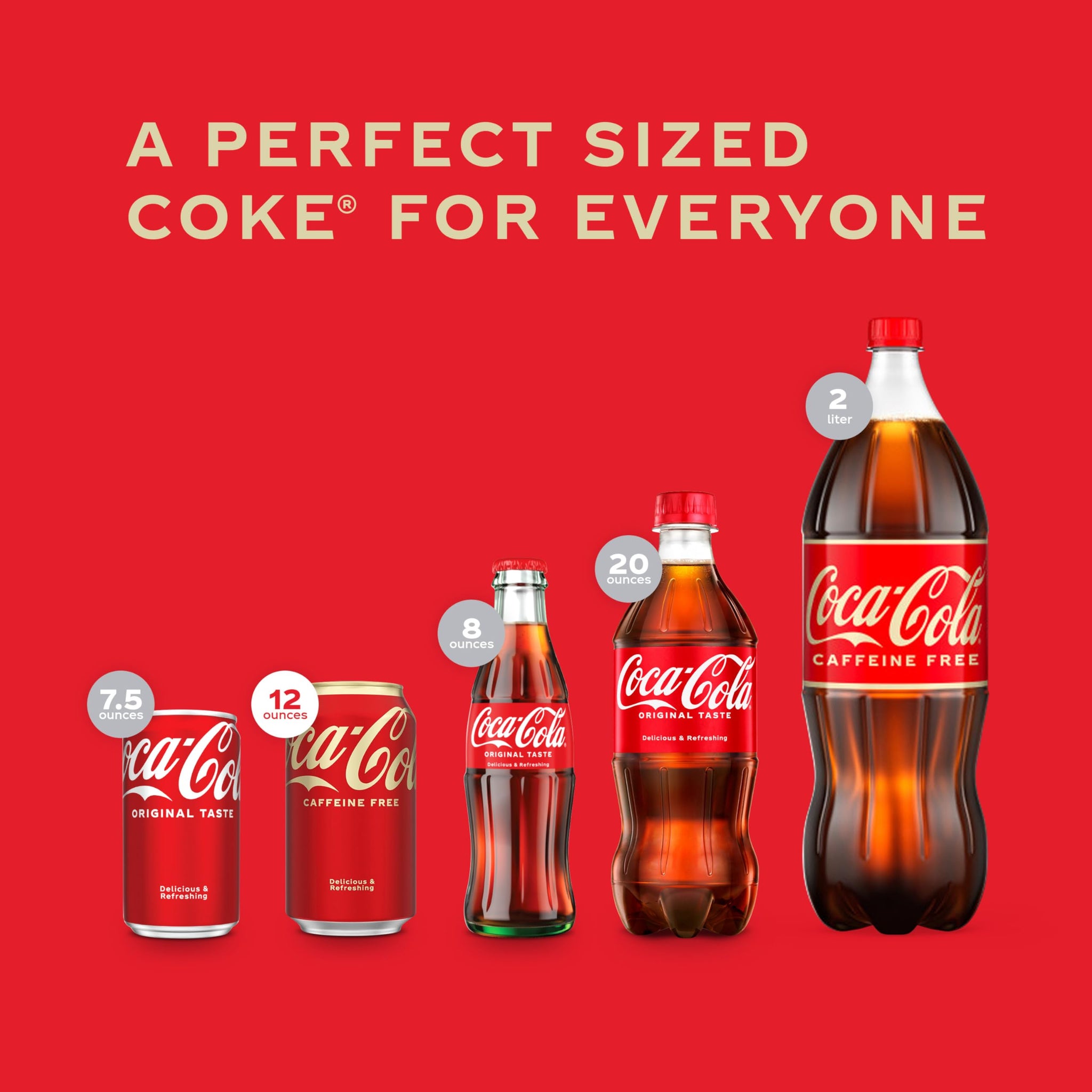 Coca-Cola Caffeine-Free, 12oz 12pk