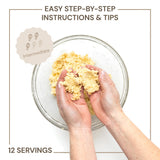 Crumble Crate - Apple Rose Tart with Frangipane DIY Baking Kit - Gourmet Dessert Gift, Pre-Measured Ingredients, Easy Recipe, Perfect for Holiday