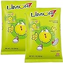 Limon 7 Salt & Lemon Powder Mexican Candy 2 Pack 100 Pieces (200 Pieces Total)