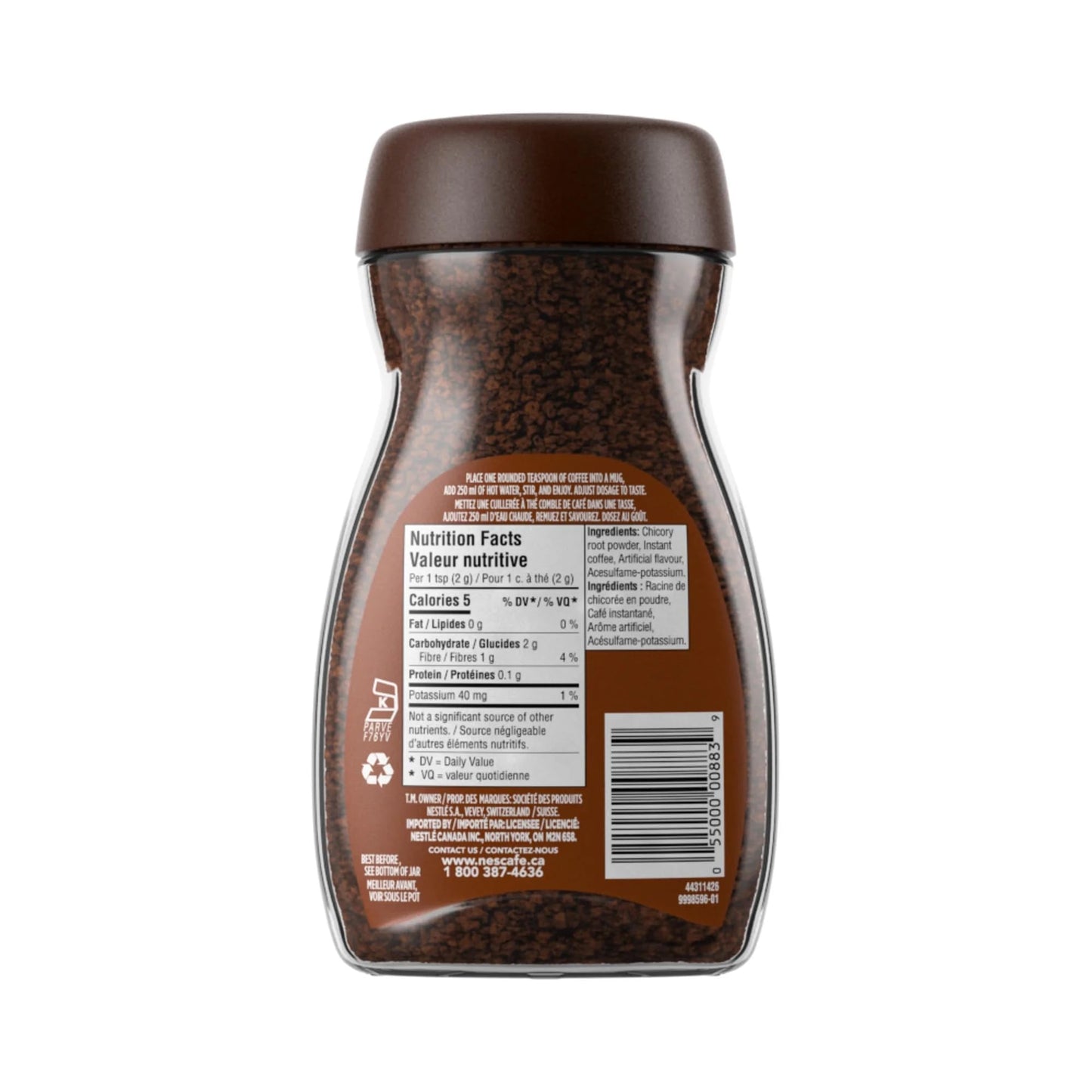 SUPREME GOODS NESCAFÉ Double Packed Rich Instant Coffee Hazelnut, 100g (Pack of 2)