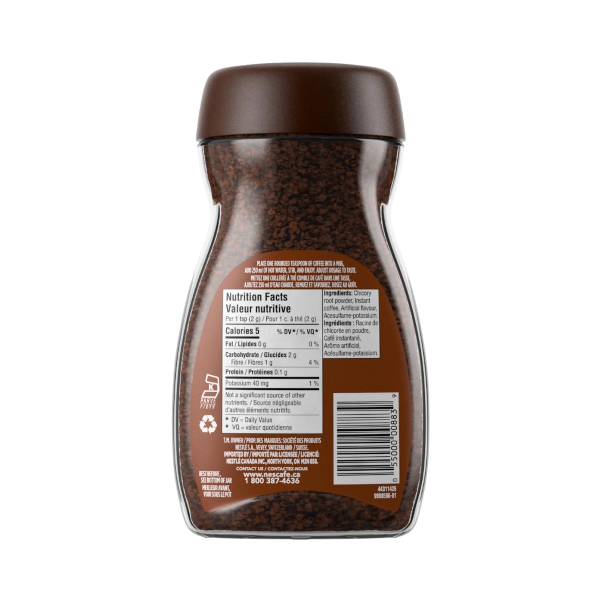 SUPREME GOODS NESCAFÉ Double Packed Rich Instant Coffee Hazelnut, 100g (Pack of 2)
