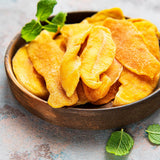 Dried Mango Slices - Soft & Juicy Sweet Dried Mango Slices Healthy Snack Delicious Texture, Chewy Ripened Mangos Dried Fruits with Natural Tangy