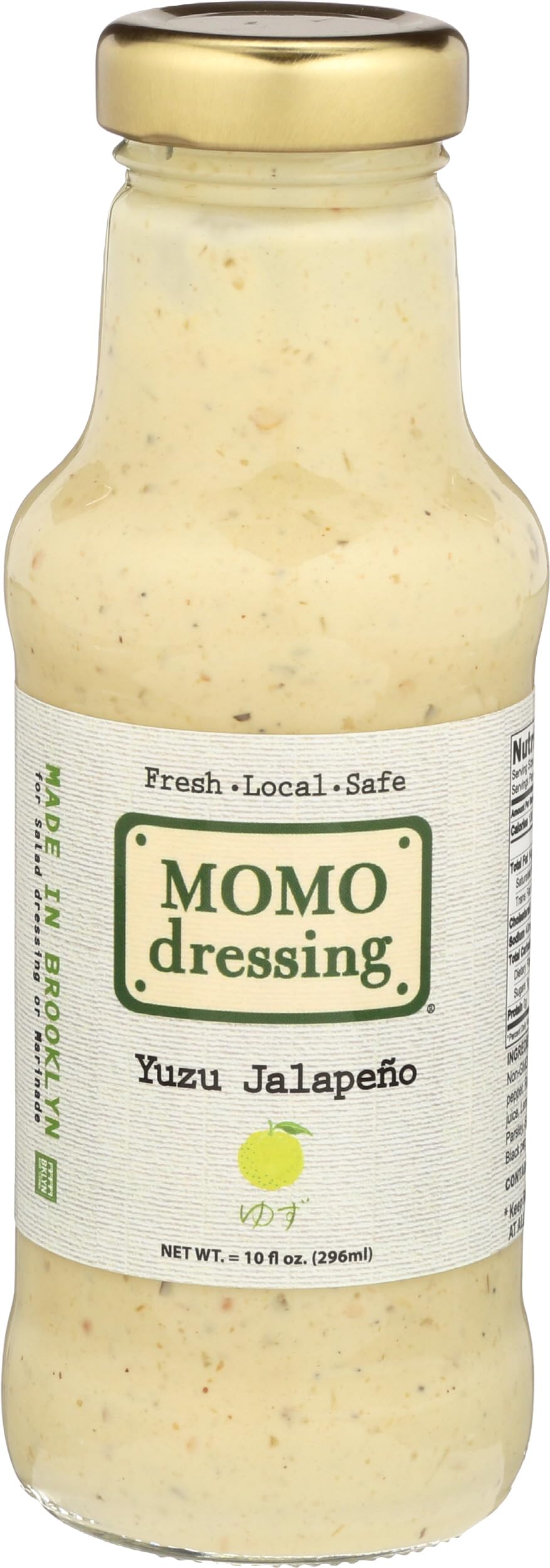 Momo Dressing, Dressing Yuzu Jalapeno, 10 Fl Oz