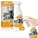 Powerful Grease-Removing Spray - 500 Ml Foam Cleaner, Suitable for Range Hoods Glass Cooktops and Oven Racks | Suitable for Stainless Steel Granite