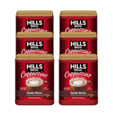 Hills Bros. Instant Cappuccino Mix, Double Mocha 16 Ounces- Frothy, Decadent Cappuccino with a Deep, Rich Chocolate Flavor (Pack of 6)