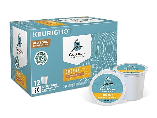 Caribou Coffee Daybreak Morning Blend K-Cups, 12-Count (Pack of 3)