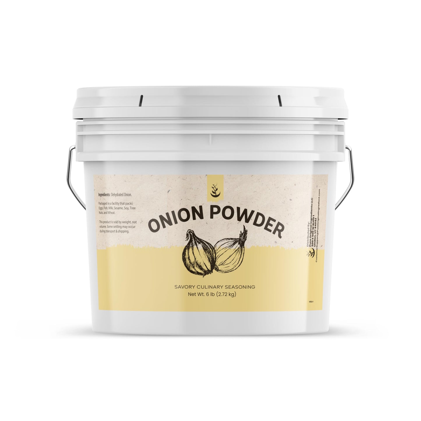 Pure Original Ingredients Onion Powder (1 Gallon) Seasoning, Cooking, Soups, Stews, and Dips