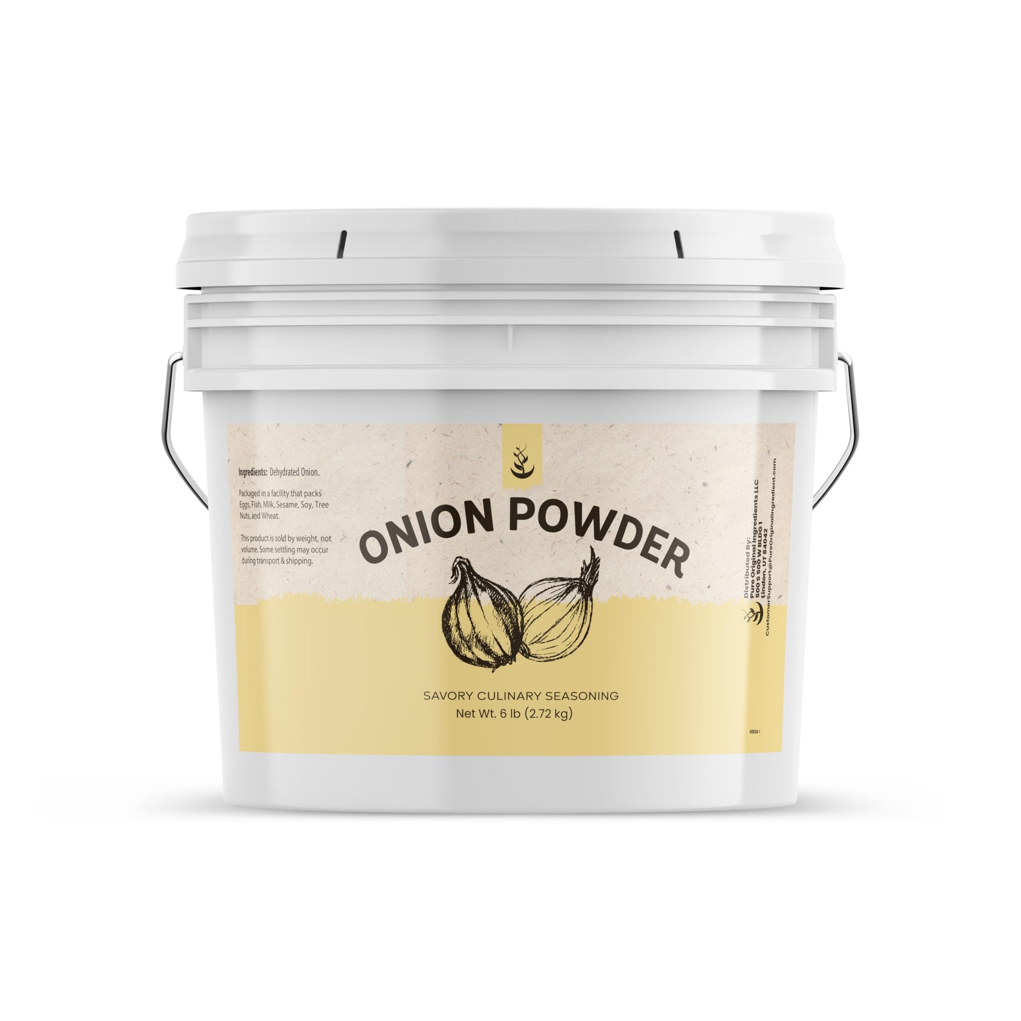 Pure Original Ingredients Onion Powder (1 Gallon) Seasoning, Cooking, Soups, Stews, and Dips