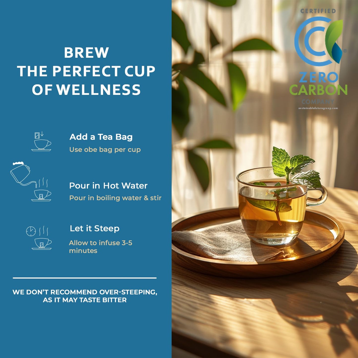 Life Plus Style Gourmet Pagoda Garden Sleep Herbal Tea Caffeine Free Peppermint Tea Chamomile Fennel Tulsi Hot or Iced Floral Blend Natural Delicious